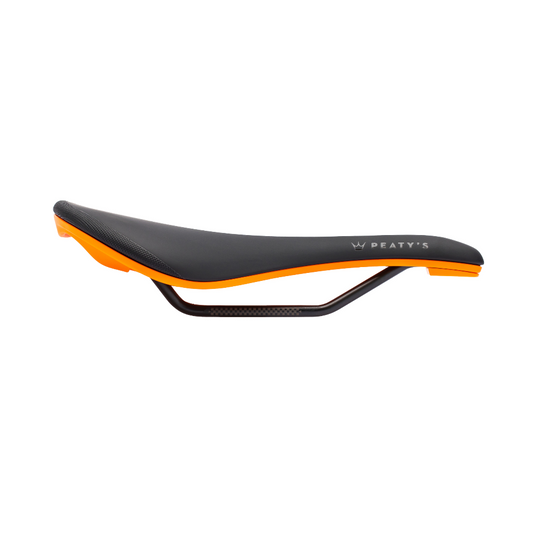 Sella PEATY'S Monarch Rail in cromo arancione
