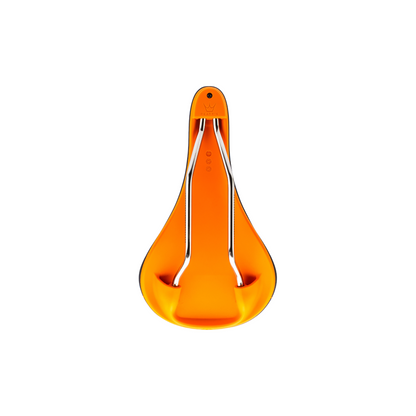 Sella PEATY'S Monarch Rail in titanio arancione
