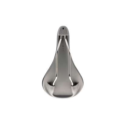 Sella PEATY'S Monarch Rail in titanio grigio