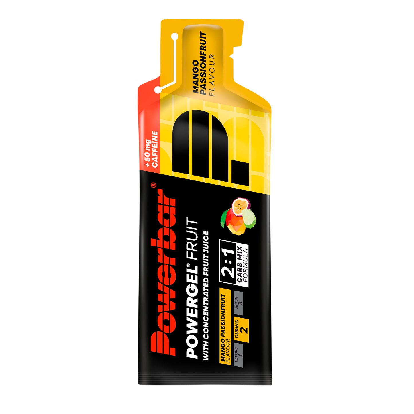 POWERBAR POWERGEL FRUIT Gel energetico (41g) Caffeinato Passion Eats