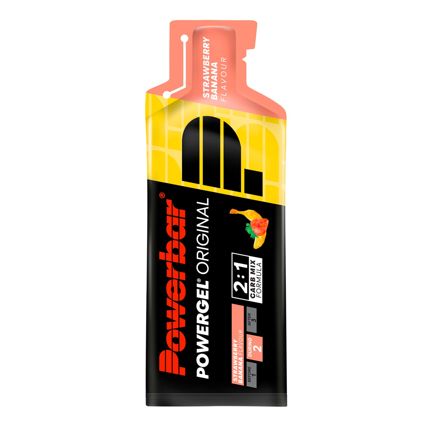 POWERBAR POWERGEL ORIGINAL Gel energetico (41gr) Fragola Banana