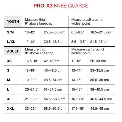 Ginocchiere G-FORM PRO-X3 Nero Matt