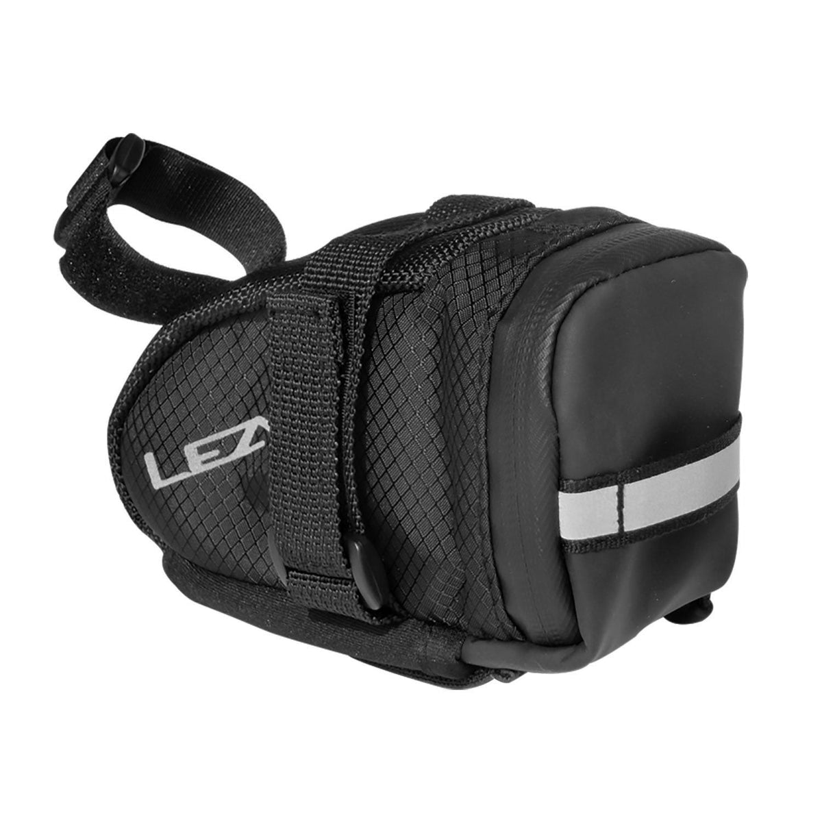 Borsa sottosella LEZYNE Caddy M nera con pompa a mano Sport Drive HP