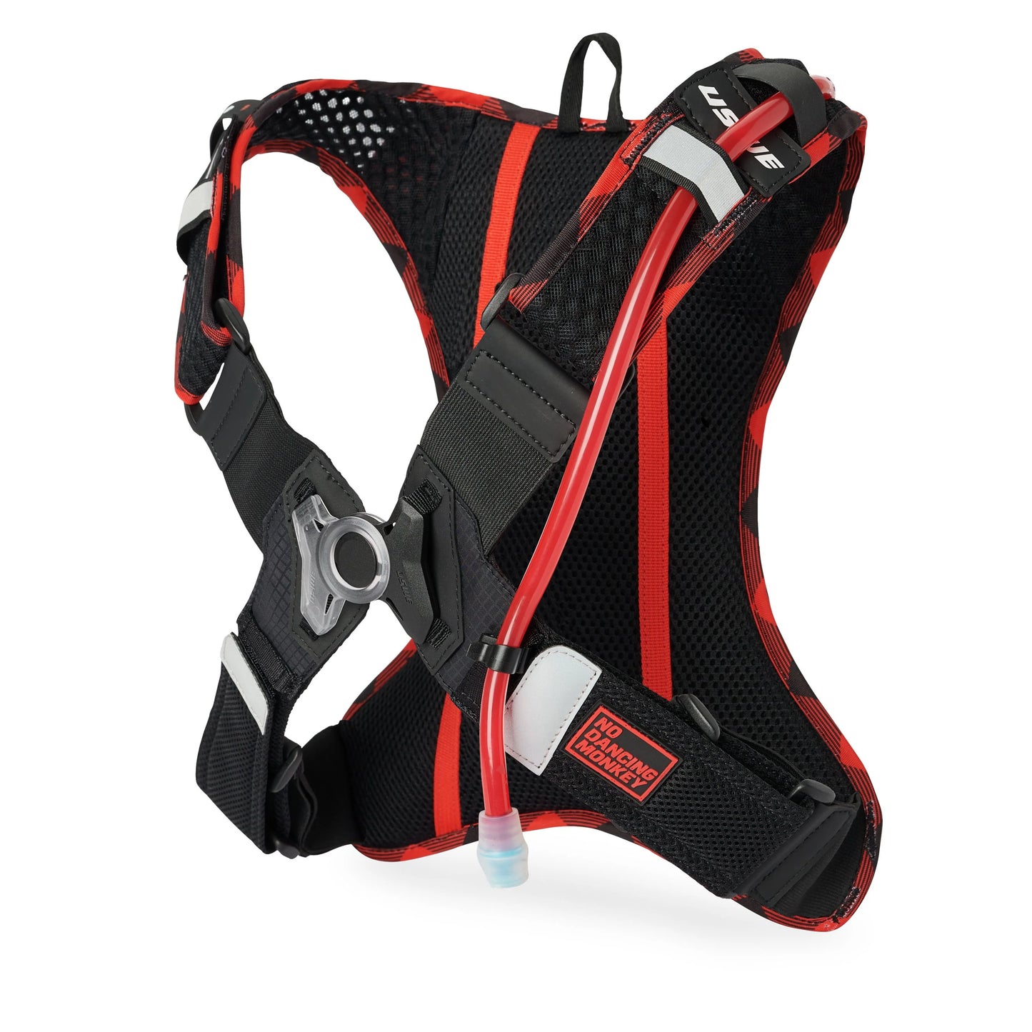 Zaino idratante USWE OUTLANDER XC 2 L Flannel rosso/nero