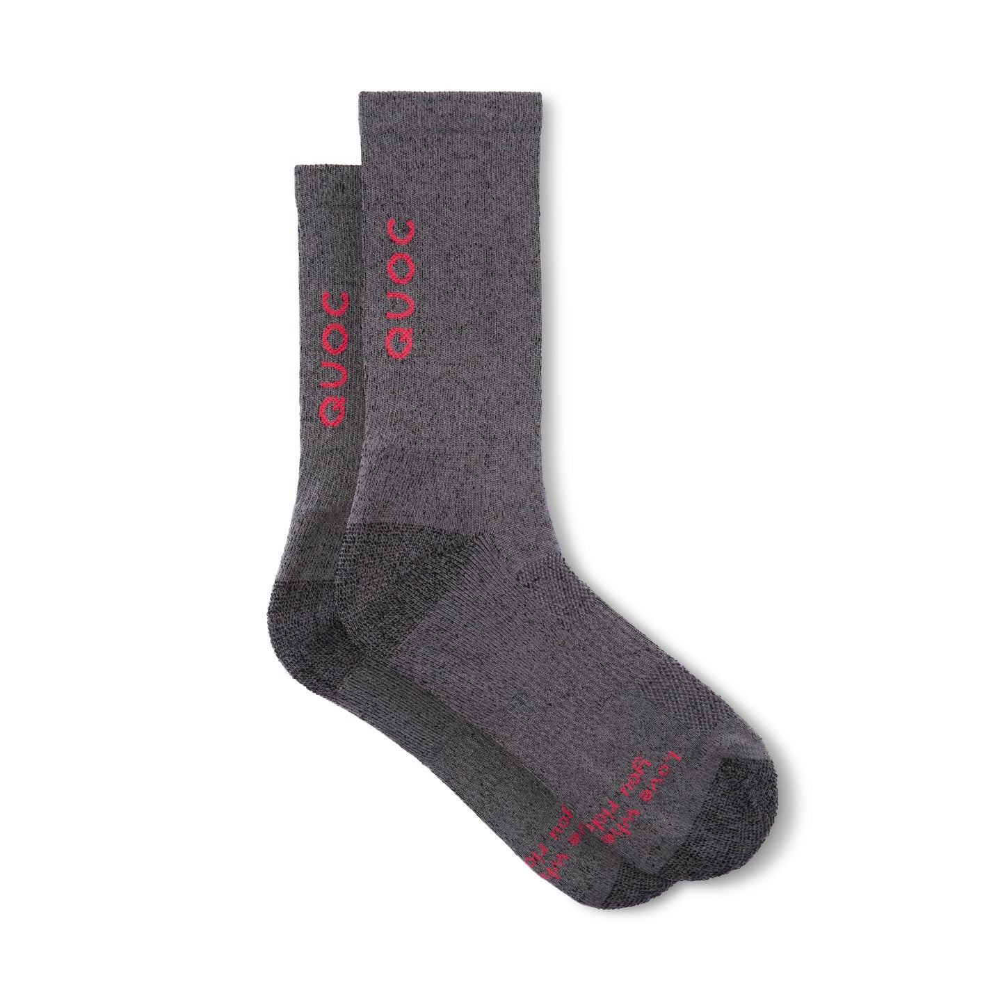 QUOC ALL SEASON MERINO Calzini Grigio