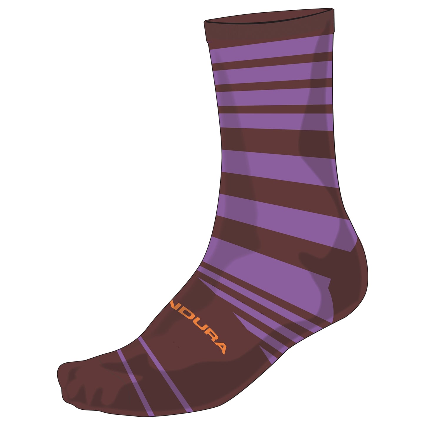 ENDURA BLOCK Calzini viola