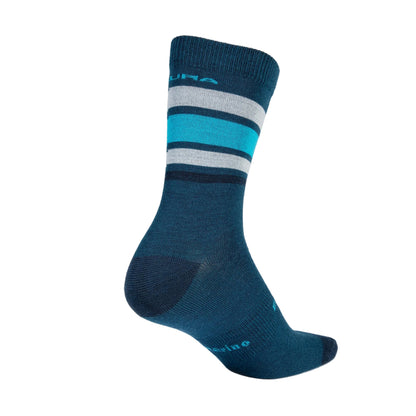 Calzini ENDURA BAABAA MERINO STRIPE Blu