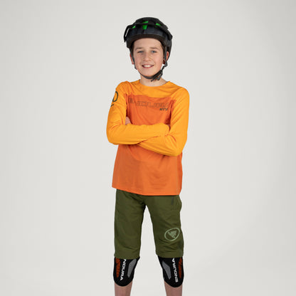 Ginocchiere ENDURA MT500 D3O Junior Nero
