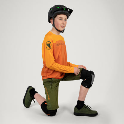 Ginocchiere ENDURA MT500 D3O Junior Nero