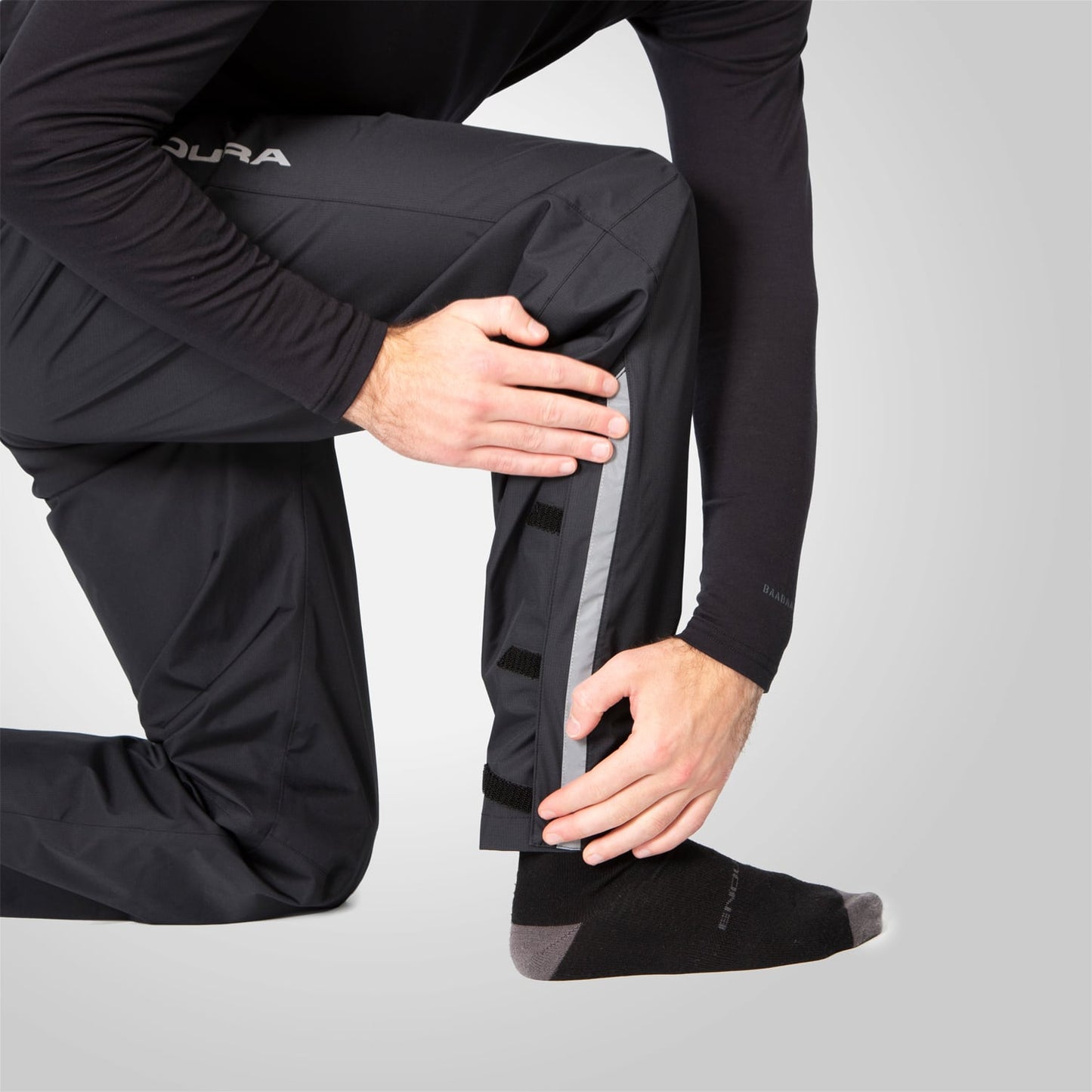 ENDURA HUMMVEE TRANSIT Pantaloni impermeabili Nero
