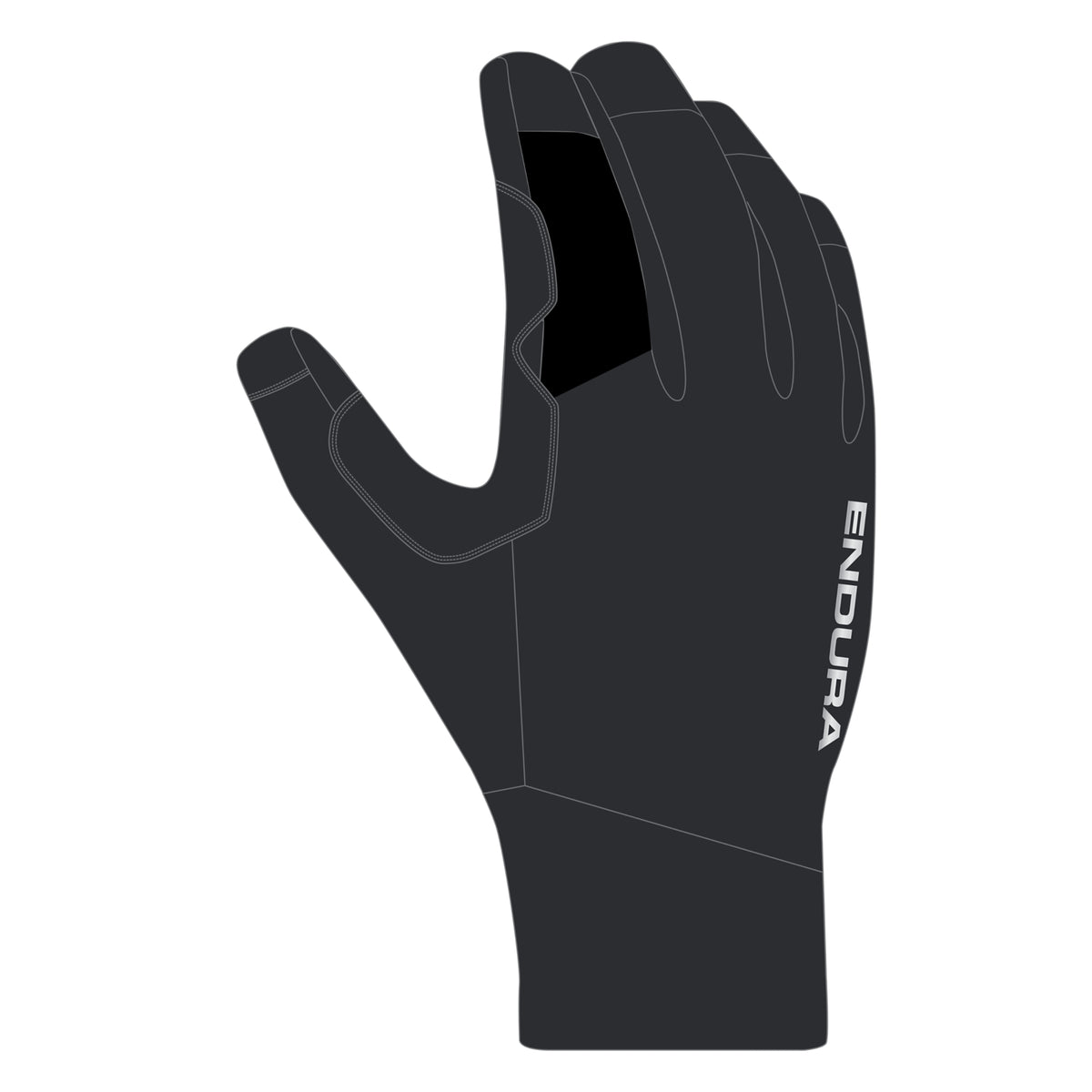 Guanti ENDURA LOOP WATERPROOF Nero