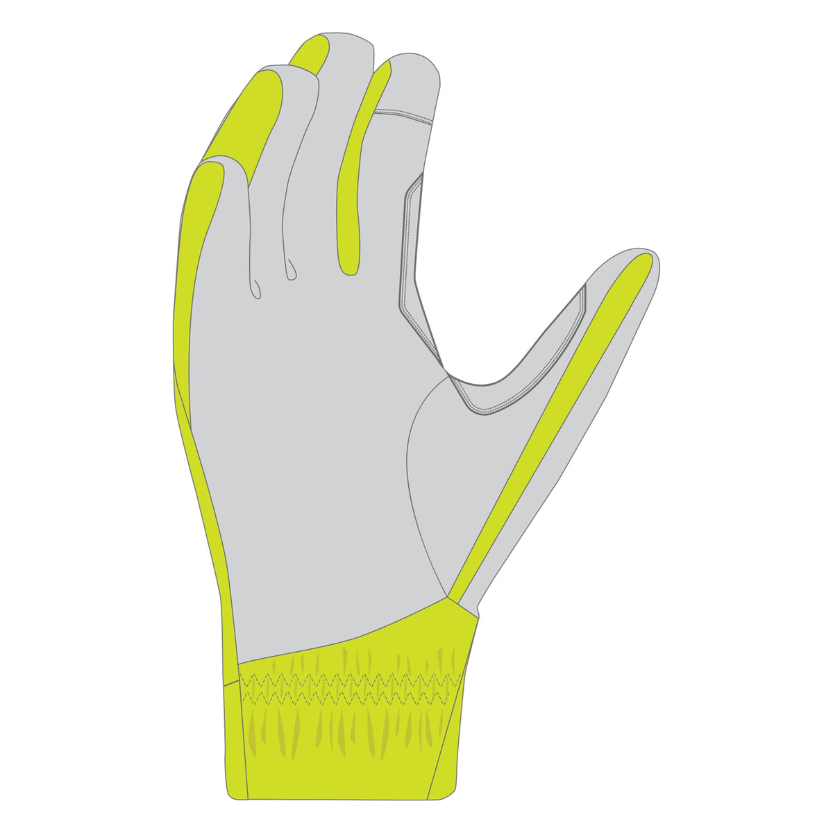 Guanti ENDURA LOOP WATERPROOF Giallo