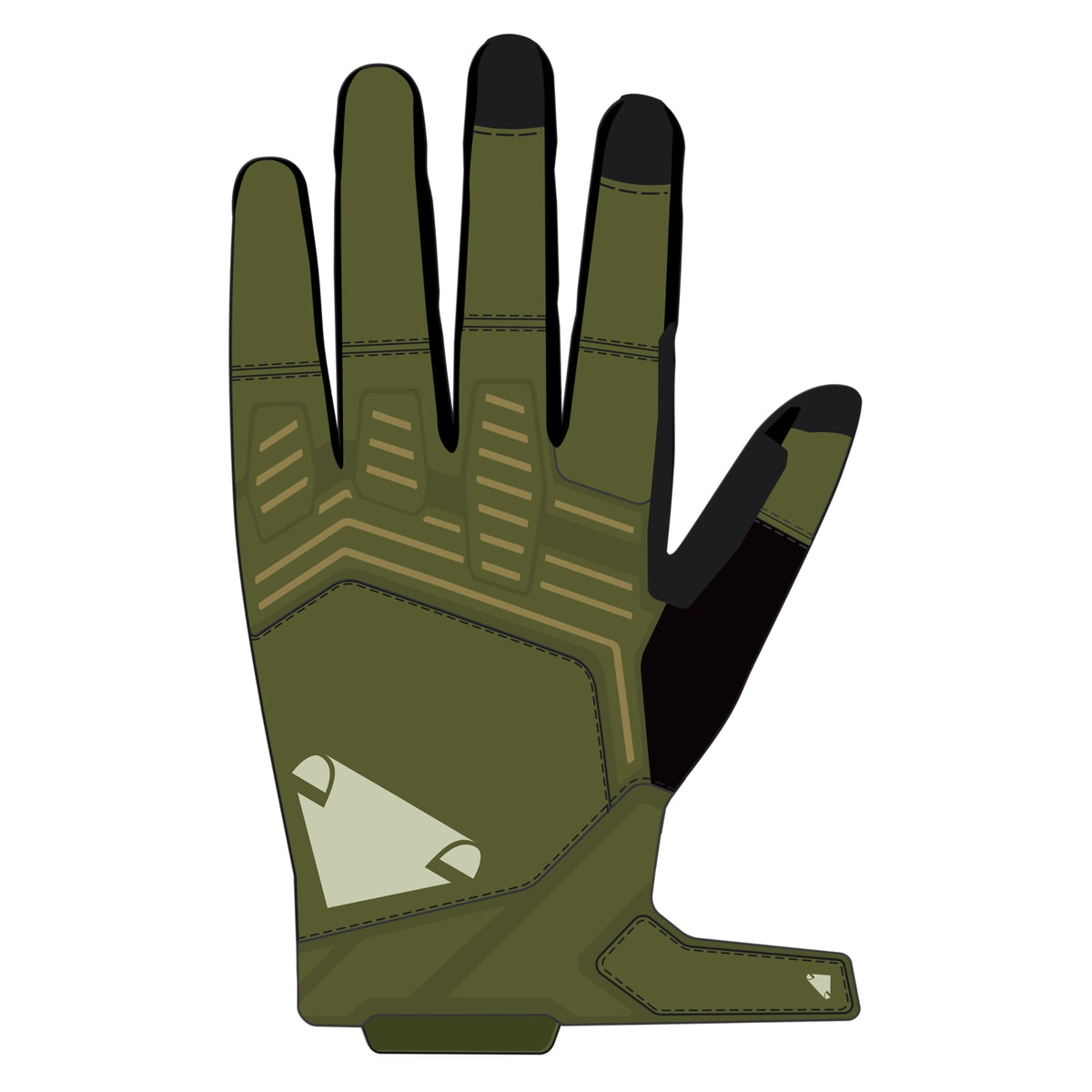 Guanti ENDURA SINGLETRACK WINDPROOF kaki 2026