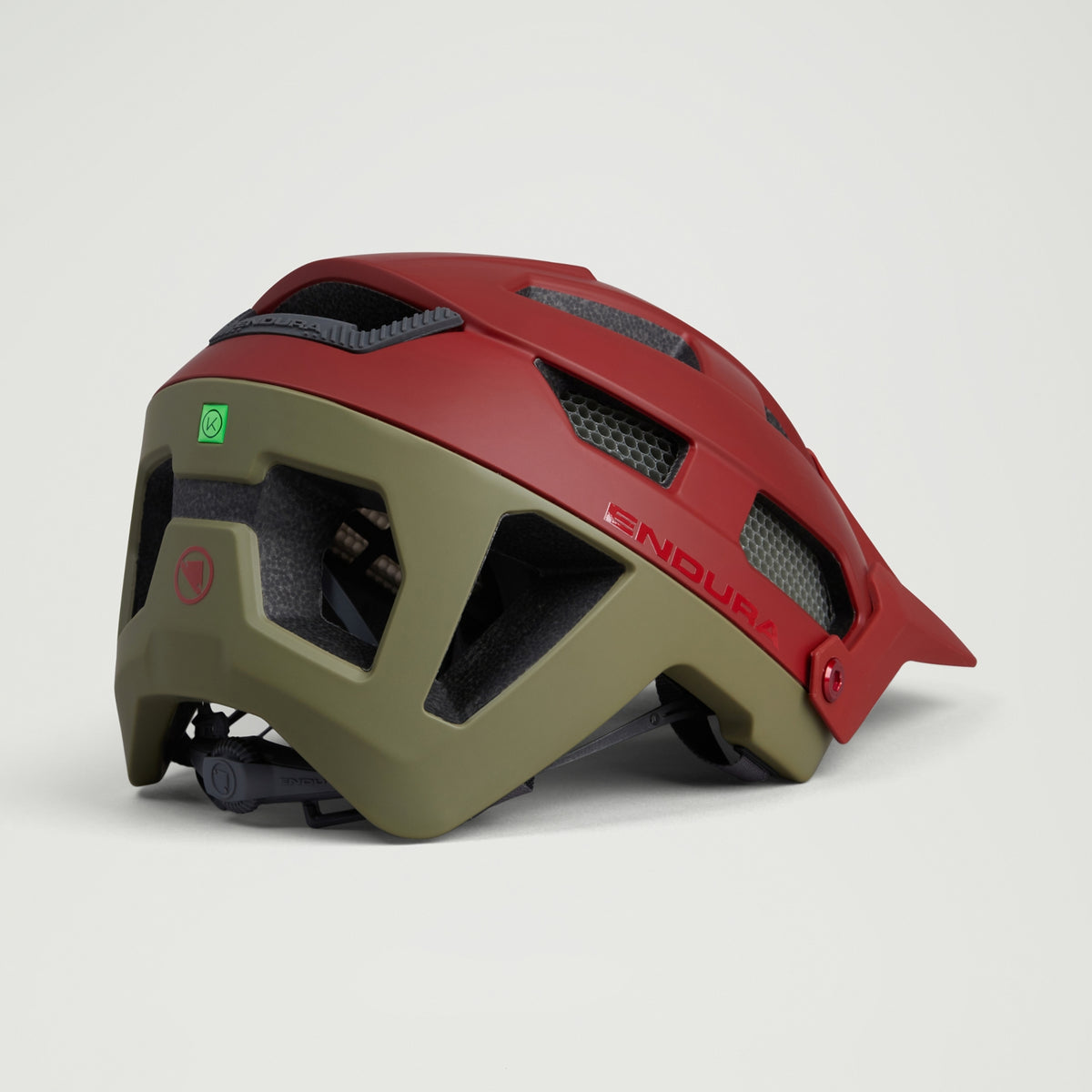 Casco MTB ENDURA SINGLETRACK MIPS Rosso/Verde