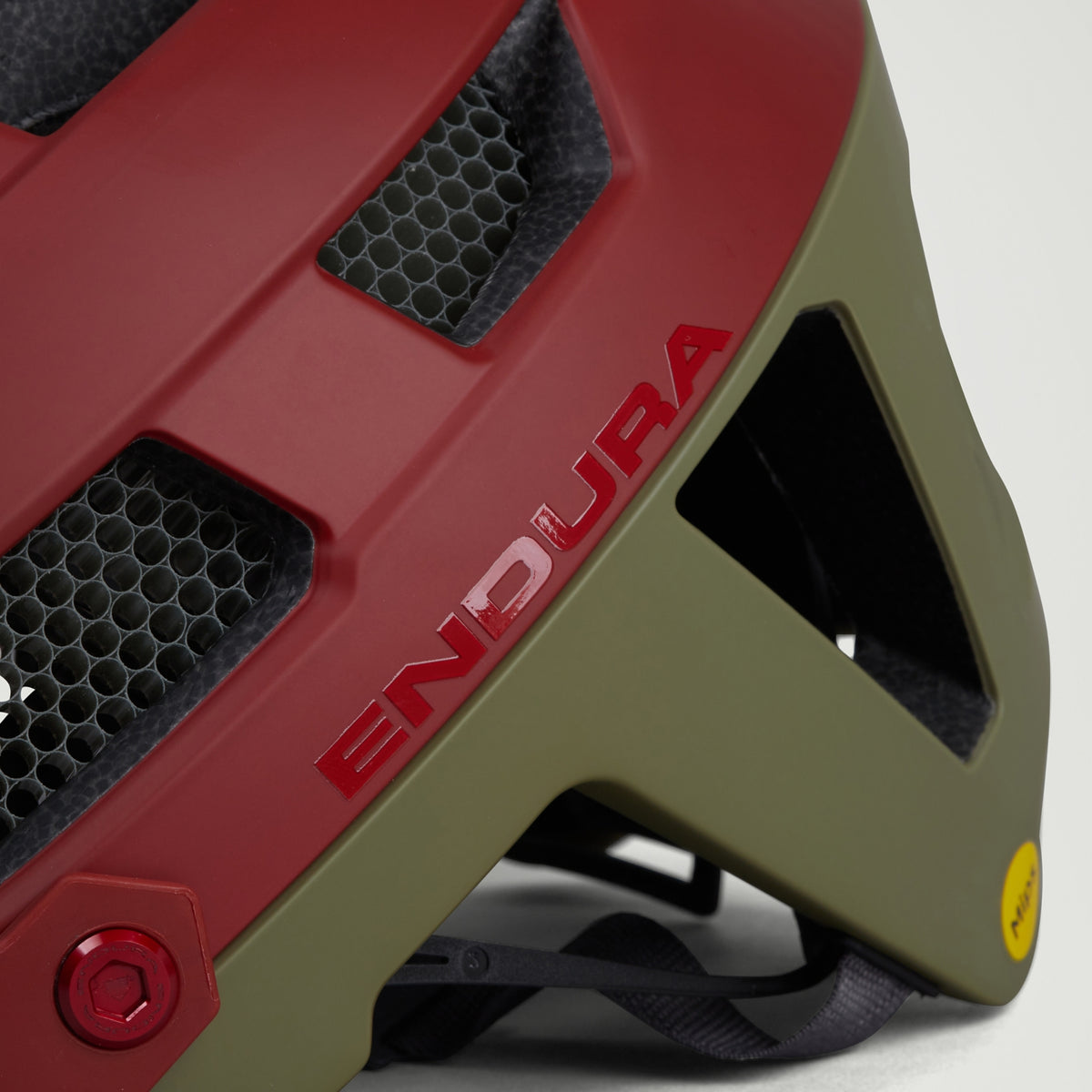 Casco MTB ENDURA SINGLETRACK MIPS Rosso/Verde