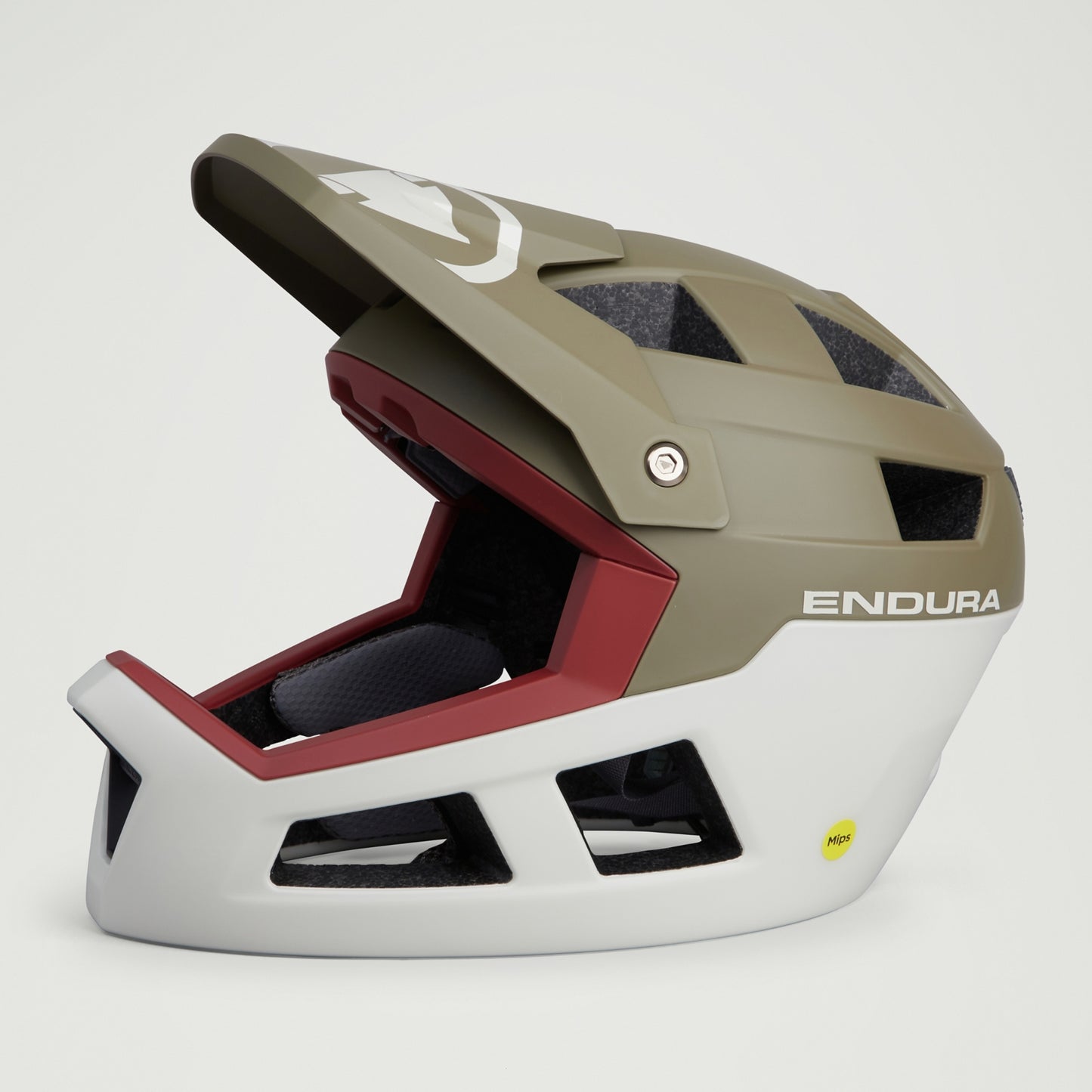 Casco MTB ENDURA SINGLETRACK INTEGRALE MIPS Verde/Bianco