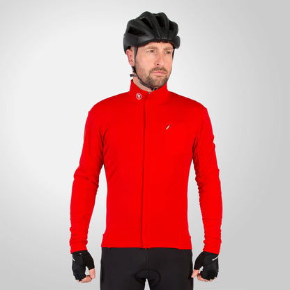 Maglia ENDURA XTRACT ROUBAIX Maniche Lunghe Rosso