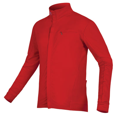 Maglia ENDURA XTRACT ROUBAIX Maniche Lunghe Rosso