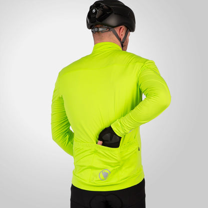 Maglia ENDURA XTRACT ROUBAIX Maniche Lunghe Giallo