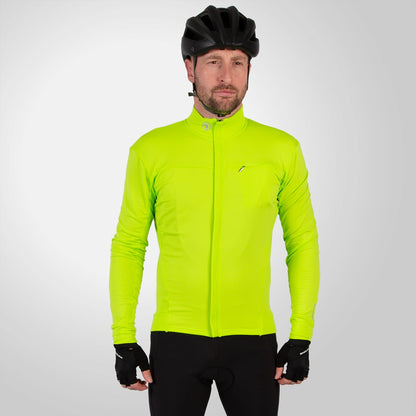 Maglia ENDURA XTRACT ROUBAIX Maniche Lunghe Giallo