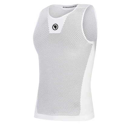 Maglia Intima ENDURA FISHNET II Senza Maniche Bianca