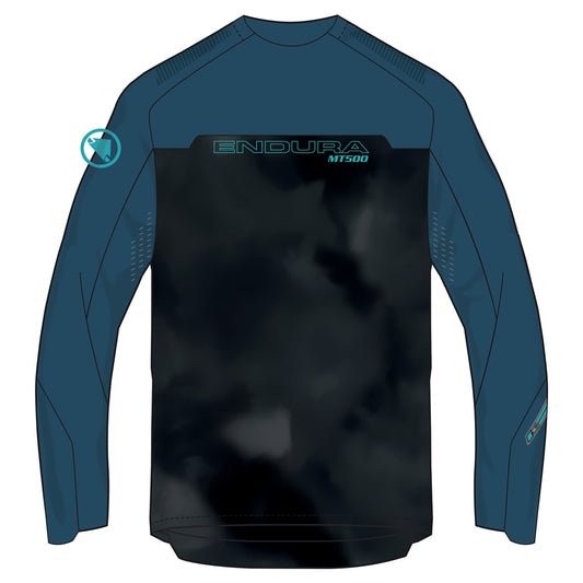 ENDURA MT500 BURNER Maglia a maniche lunghe Blu 2025