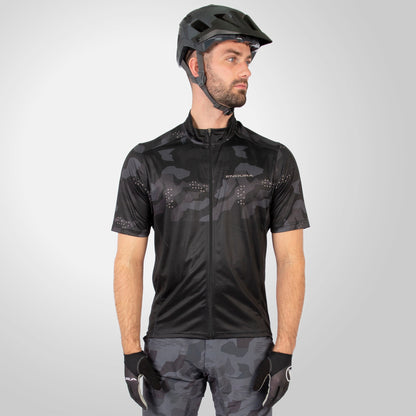 Maglia ENDURA HUMMVEE RAY II Maniche Corte Nera