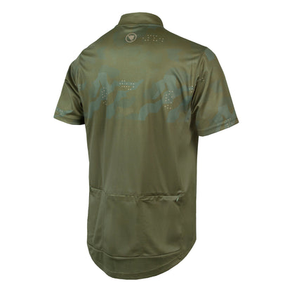 Maillot ENDURA HUMMVEE RAY II Maniche Corte Kaki