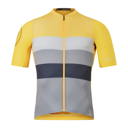 Maillot ENDURA PRO SL RACE Maniche Corte Grigio/Senape