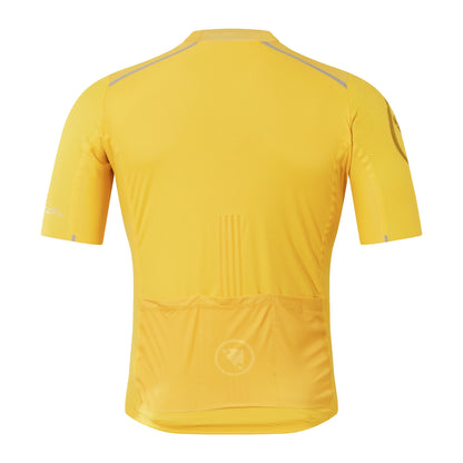 Maillot ENDURA PRO SL RACE Maniche Corte Grigio/Senape
