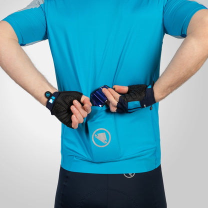 Maglia ENDURA FS260 Maniche Corte Blu