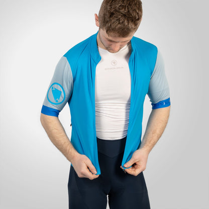 Maglia ENDURA FS260 Maniche Corte Blu
