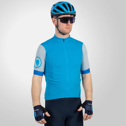 Maglia ENDURA FS260 Maniche Corte Blu