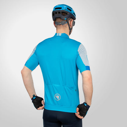 Maglia ENDURA FS260 Maniche Corte Blu