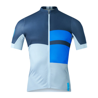 Maglia ENDURA FS260 PRINT Maniche Corte Blu