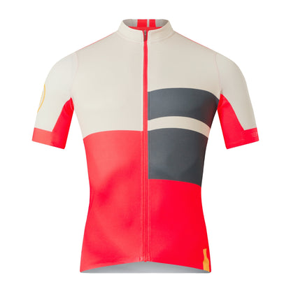 Maglia ENDURA FS260 PRINT Maniche Corte Rossa