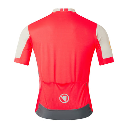 Maglia ENDURA FS260 PRINT Maniche Corte Rossa