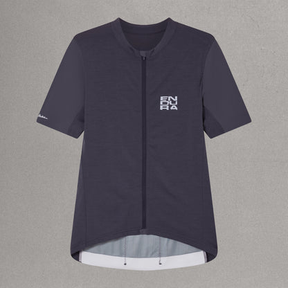 Maglia ENDURA ALLTRACK RIDE Maniche Corte Carbon Grigio