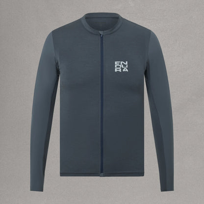 Maglia ENDURA ALLTRACK RIDE Maniche Lunghe Carbon Grigio