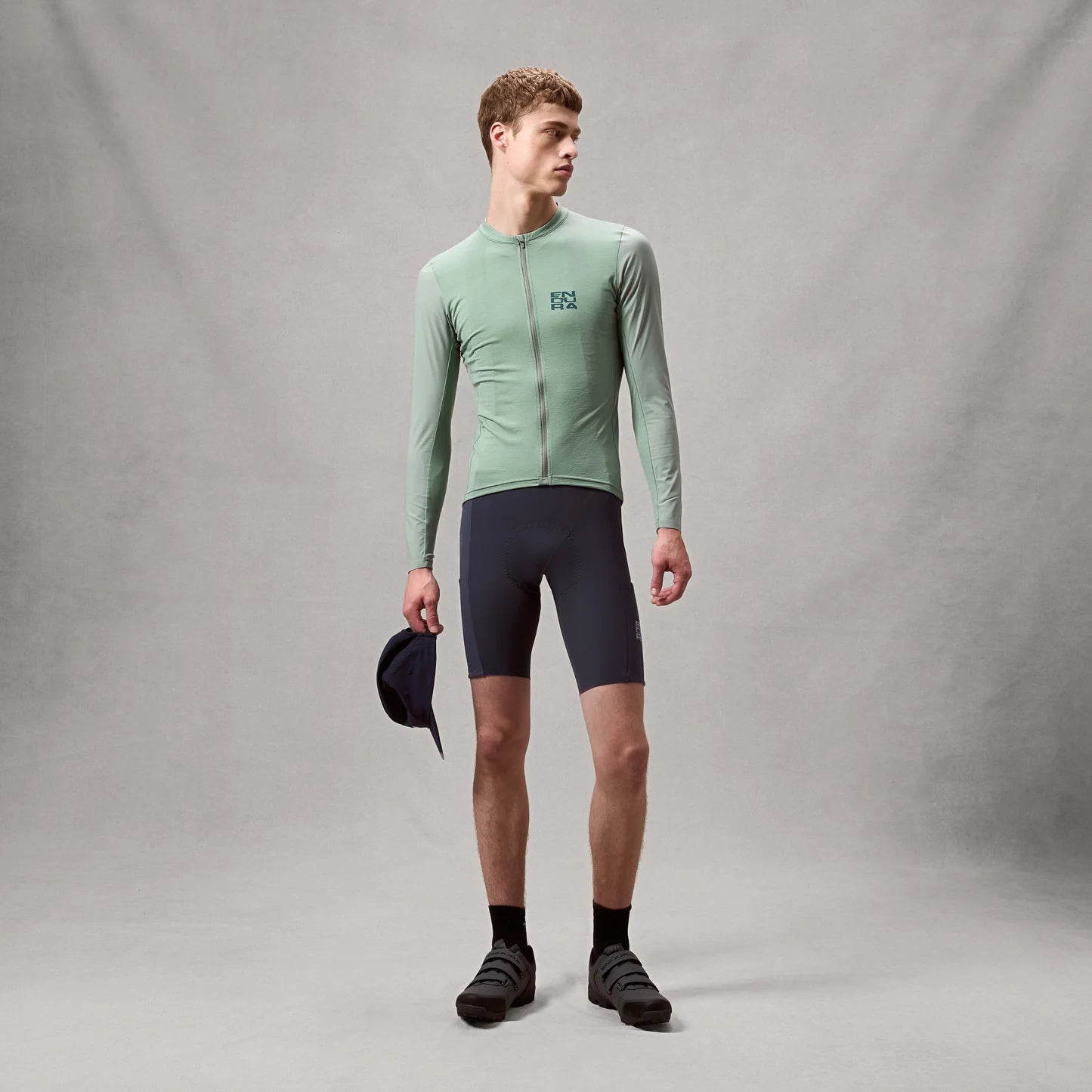 Maillot ENDURA ALLTRACK RIDE Maniche Lunghe Sage