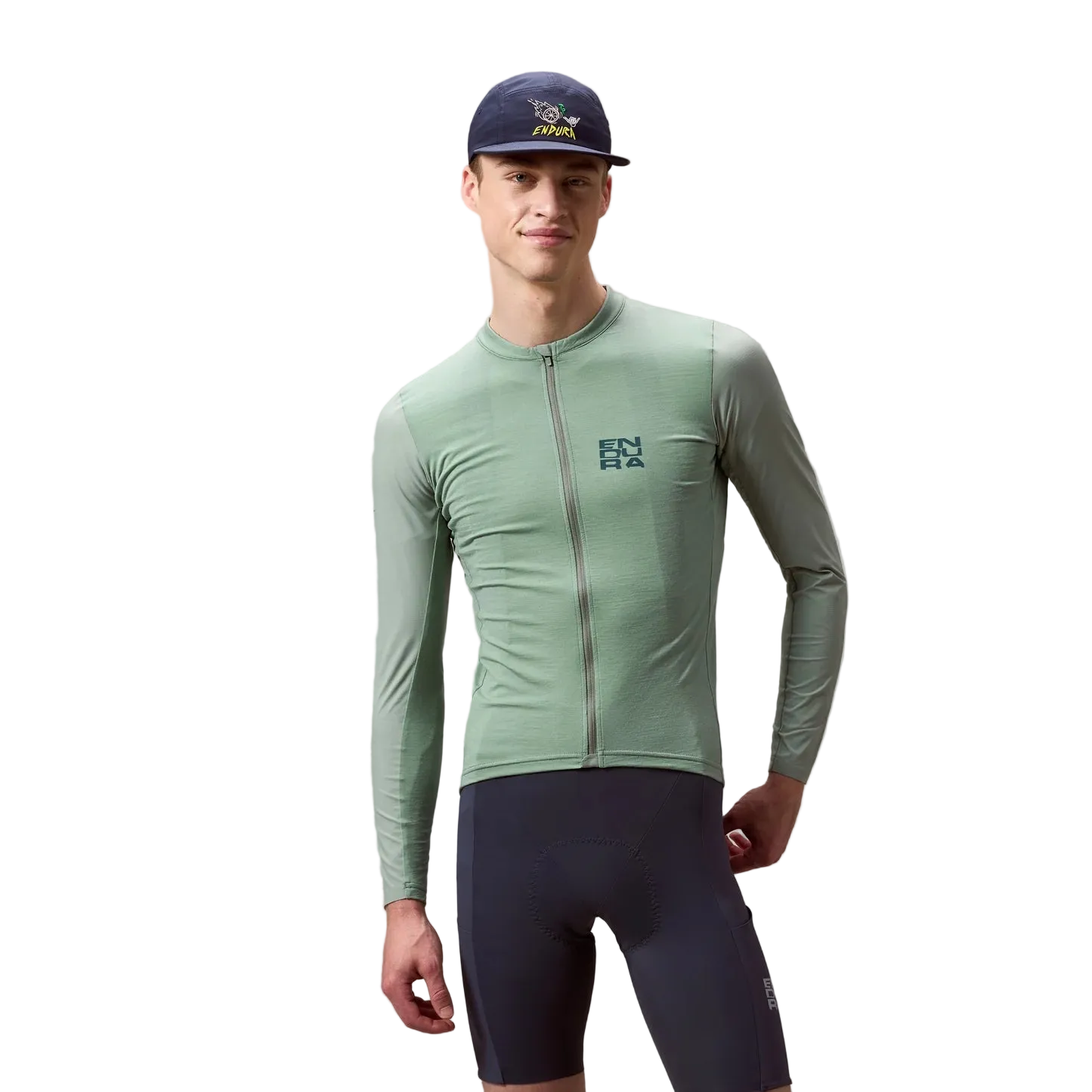 Maillot ENDURA ALLTRACK RIDE Maniche Lunghe Sage