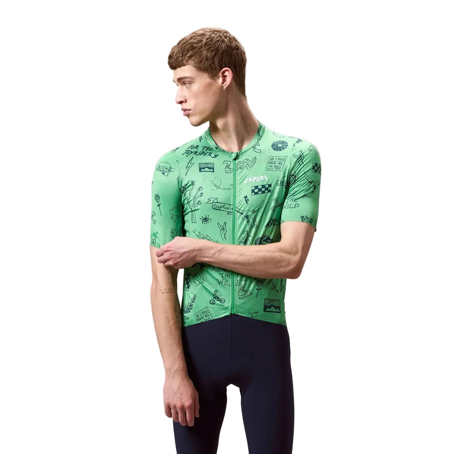 ENDURA PRO SL PRINT Maglia a maniche corte verde