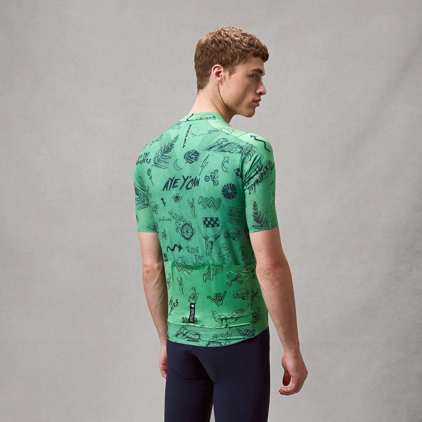 ENDURA PRO SL PRINT Maglia a maniche corte verde