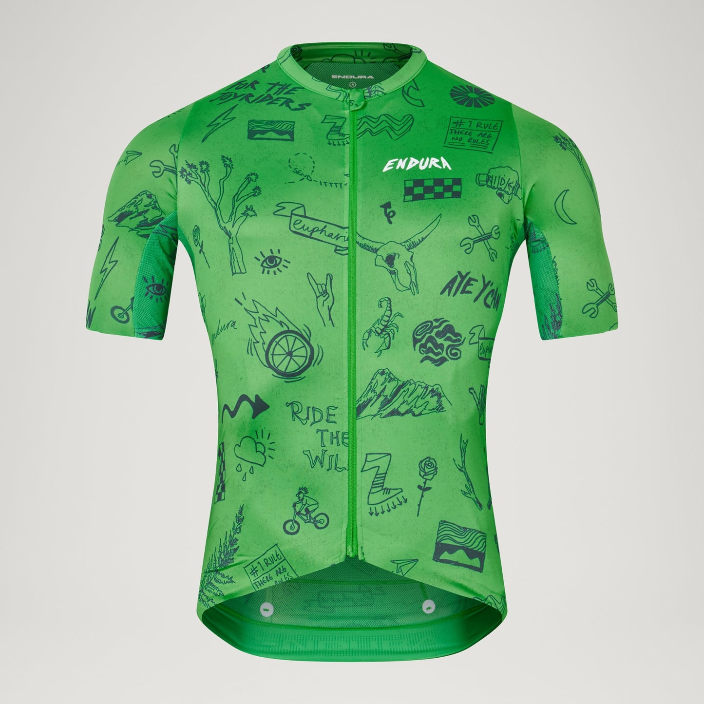 ENDURA PRO SL PRINT Maglia a maniche corte verde