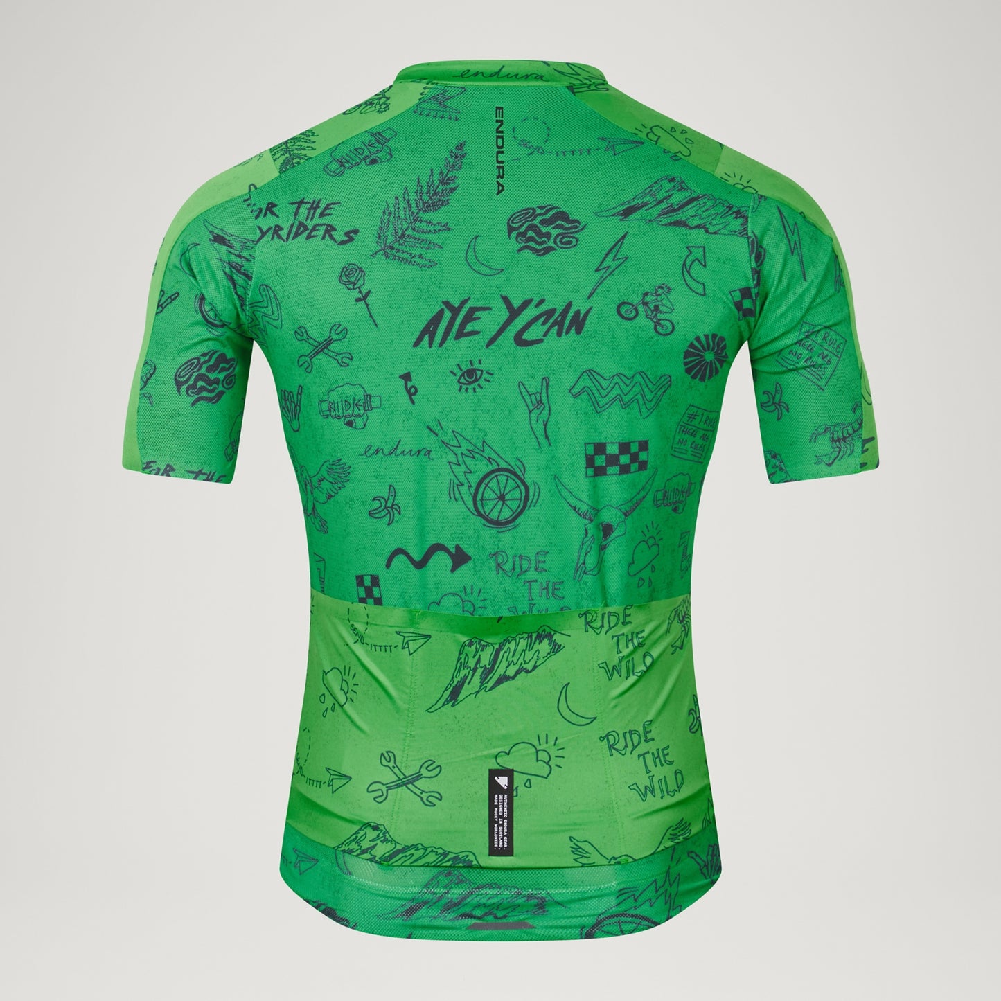 ENDURA PRO SL PRINT Maglia a maniche corte verde