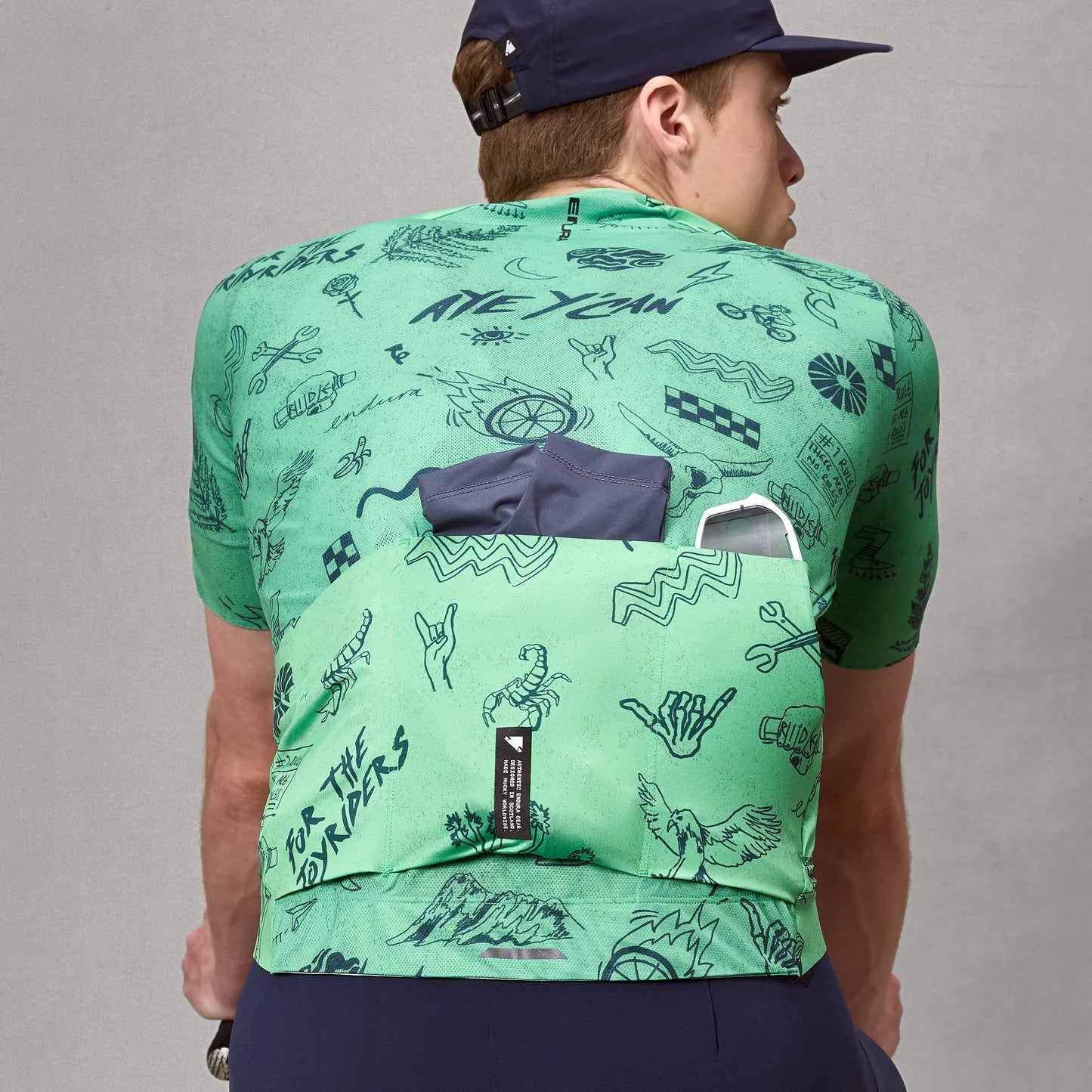 ENDURA PRO SL PRINT Maglia a maniche corte verde