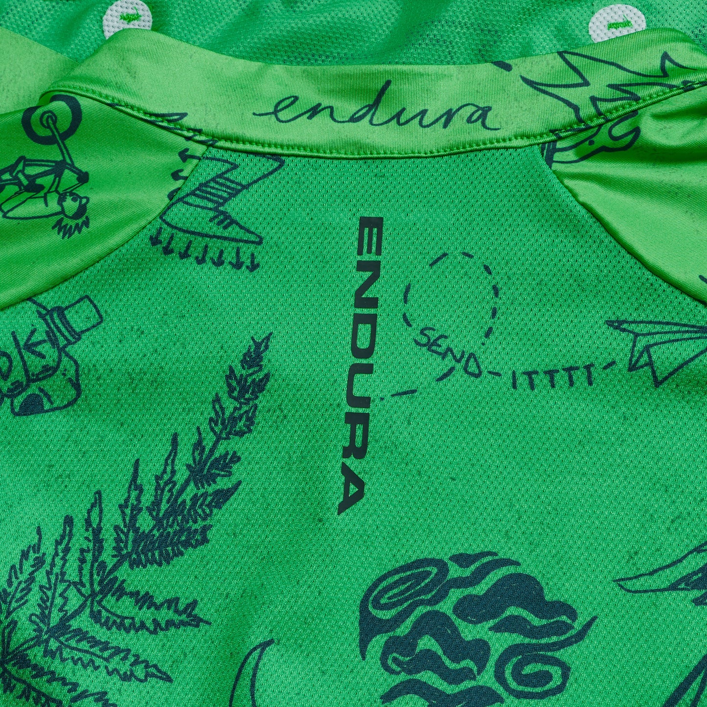 ENDURA PRO SL PRINT Maglia a maniche corte verde