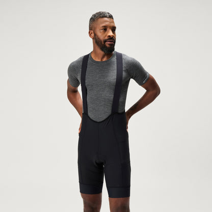 Pantaloncino Corto con Bretelle ENDURA LOOP Nero
