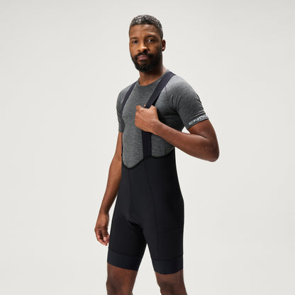 Pantaloncino Corto con Bretelle ENDURA LOOP Nero