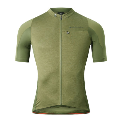 Maillot ENDURA GV500 REIVER Maniche Corte Kaki